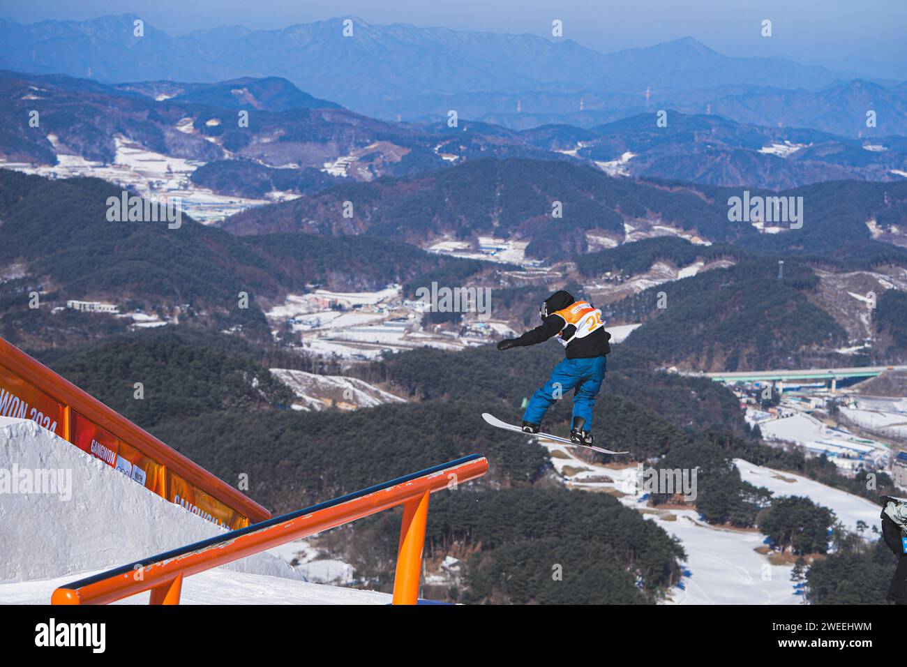 General view, JANUARY 25, 2024 Snowboarding Men's Slopestyle