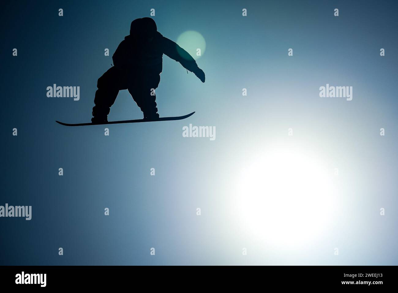 General view, JANUARY 25, 2024 - Snowboarding : Men's Slopestyle Final