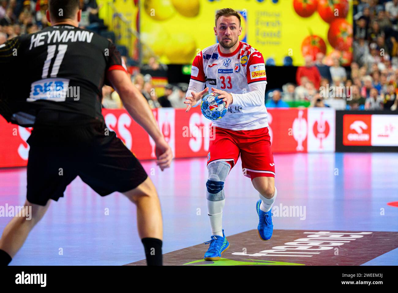 Koeln, Deutschland Handball EM 2024 Hauptrunde Deutschland