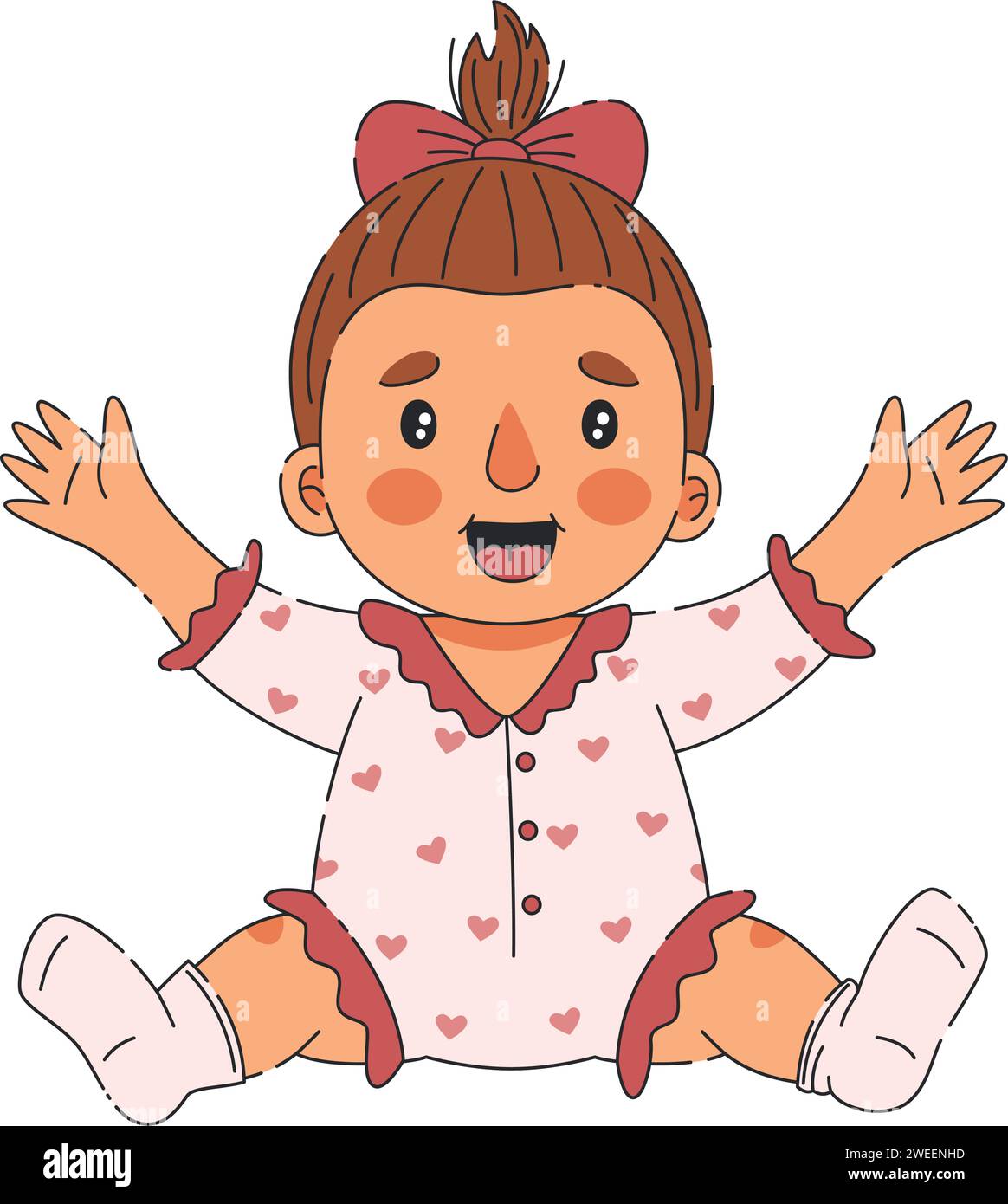 Diaper laughs Stock Vector Images - Alamy