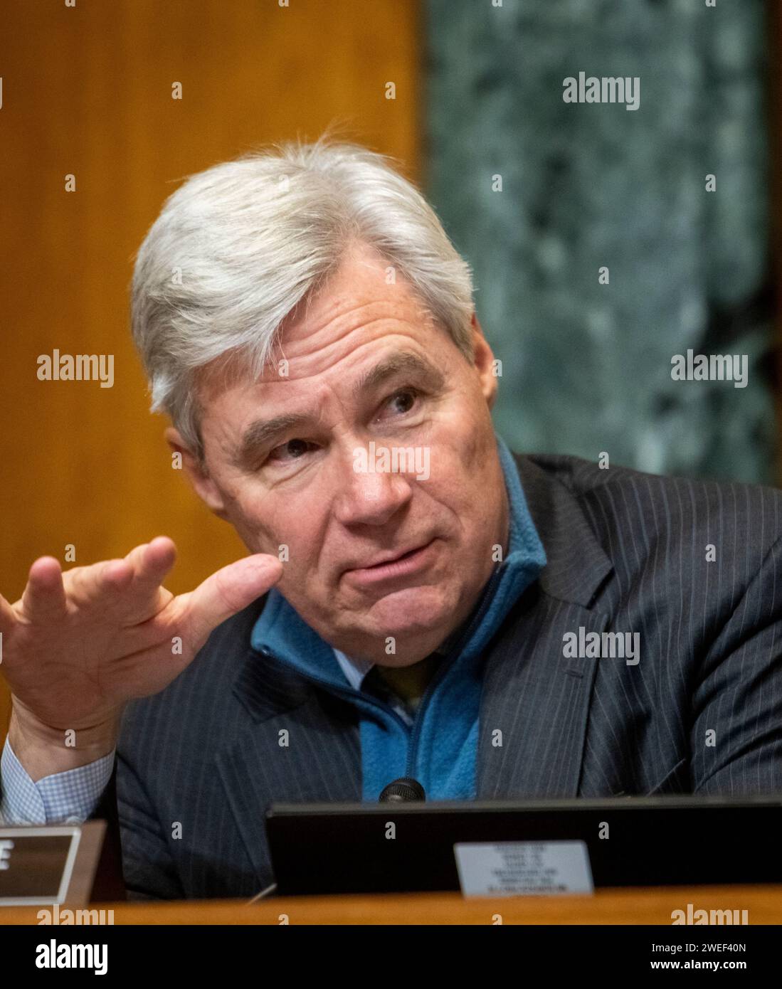 United States Senator Sheldon Whitehouse (Democrat of Rhode Island ...