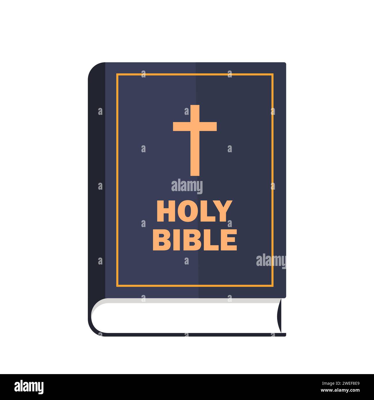 Bible. The holy book of Christians. Religion, attributes of