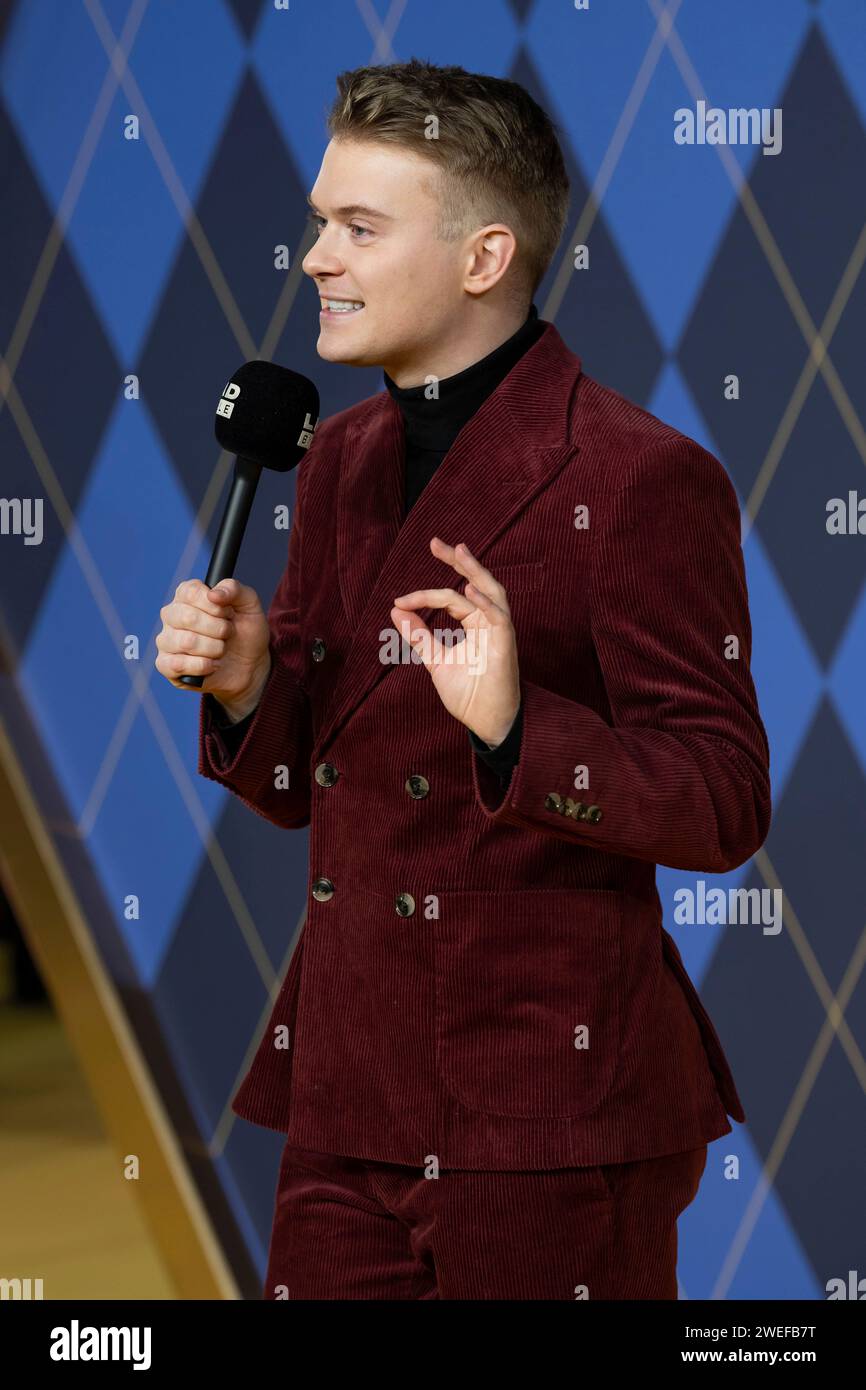 Max Balegde poses for photographers upon arrival at the World premiere of the film 
