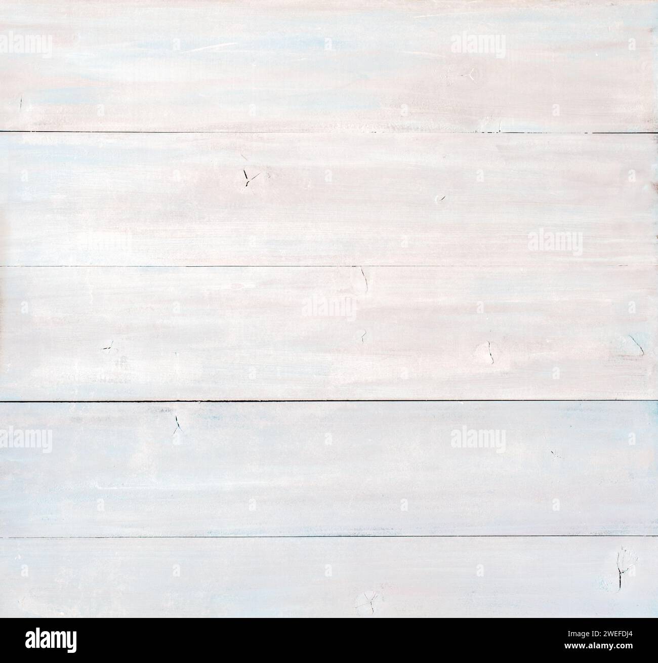 White-blue background.  Texture of old rustic table. Stock Photo