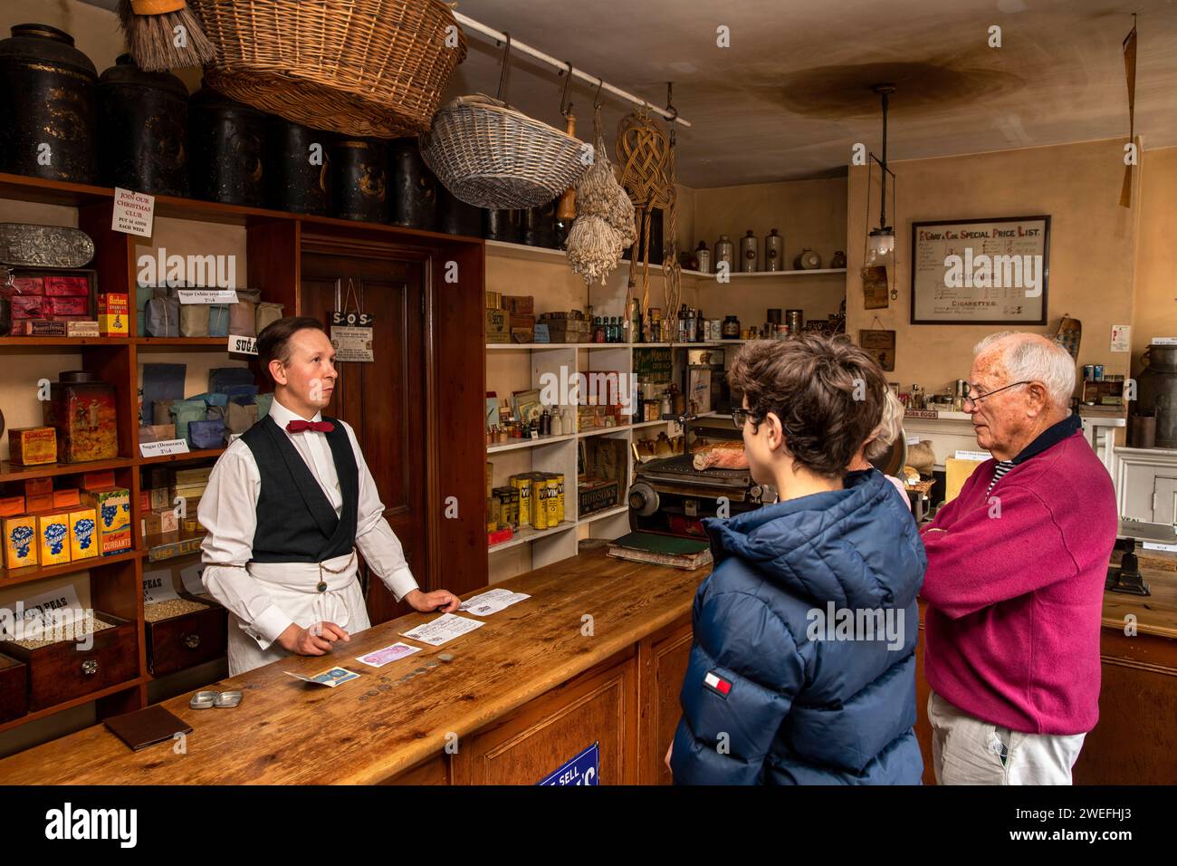 UK, England, West Midlands, Dudley, Black Country Museum, The Village