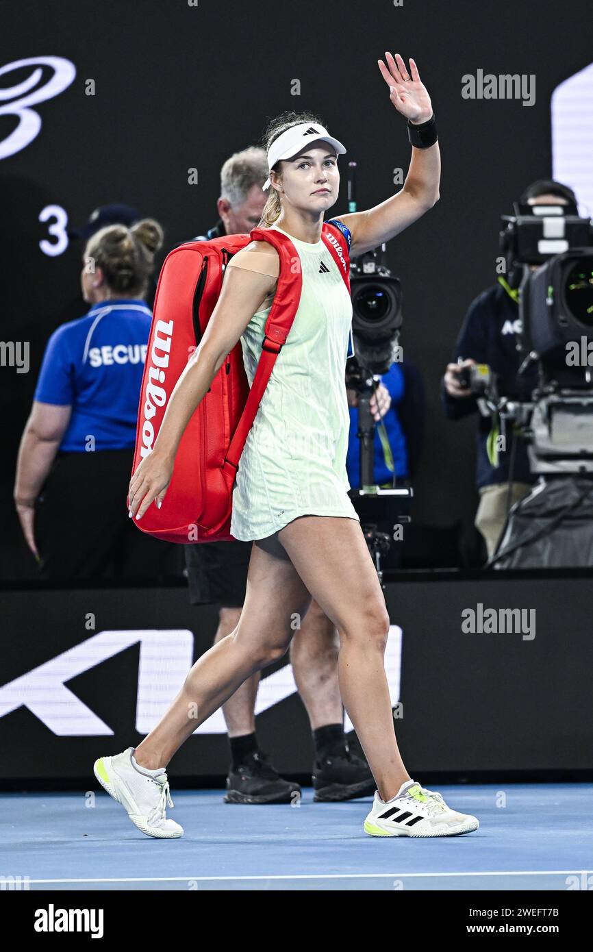 Anna Nikolayevna Kalinskaya during the Australian Open AO 2024 Grand