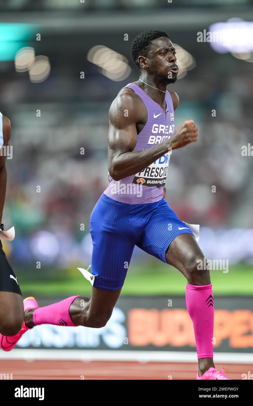 Reece PRESCOD Participating In The 100 Meters At The World Athletics reece-prescod-participating-in-the-100-meters-at-the-world-athletics