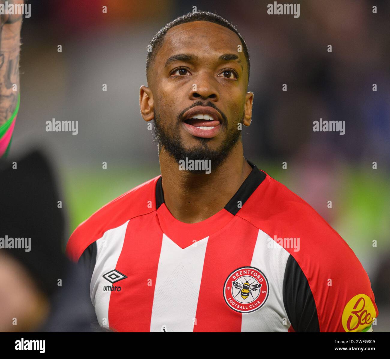 London, UK. 20th Jan, 2024 - Brentford v Nottingham Forest - Premier 