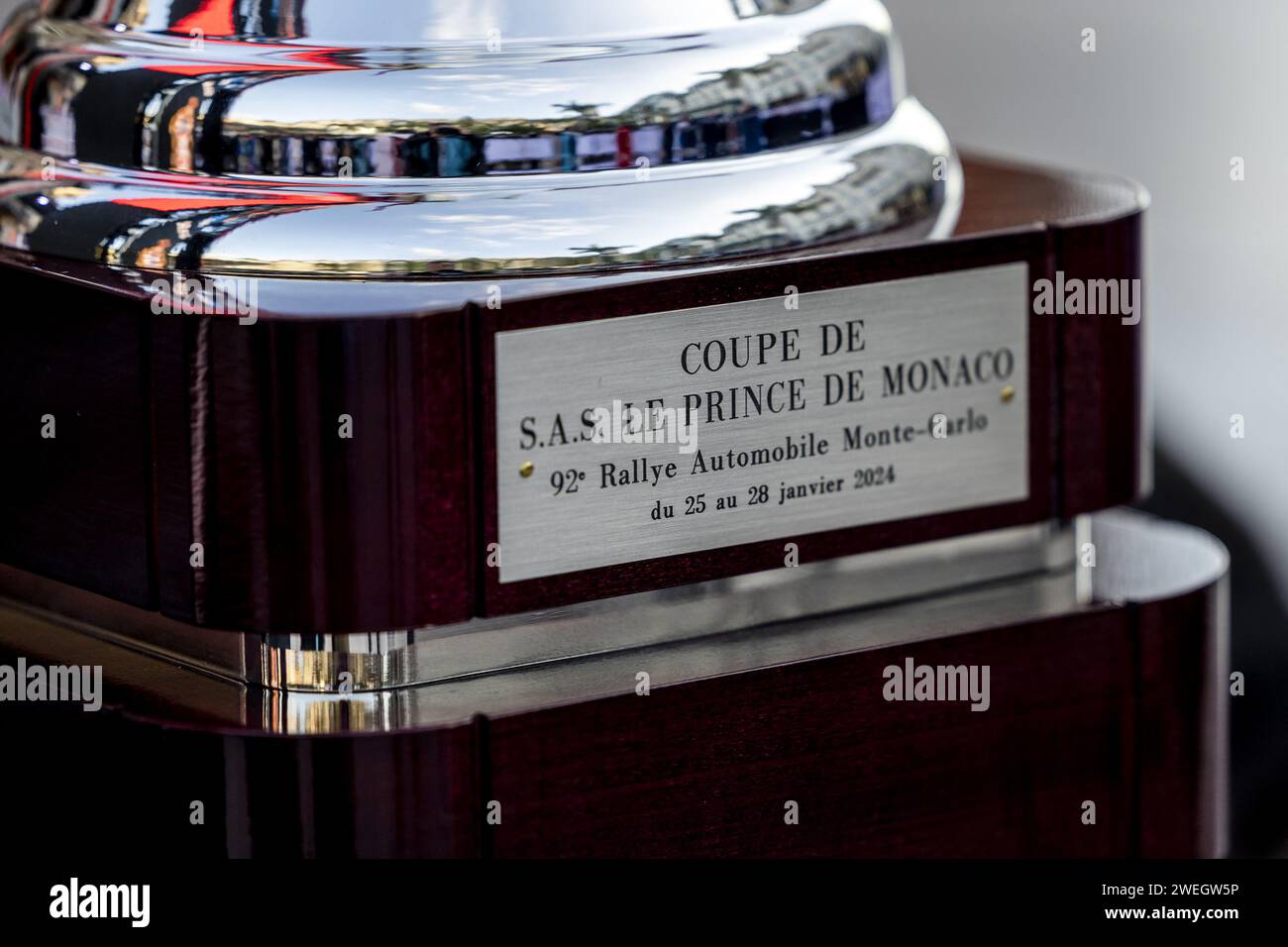 Autocollant Plaque de Rallye Monte Carlo 2024