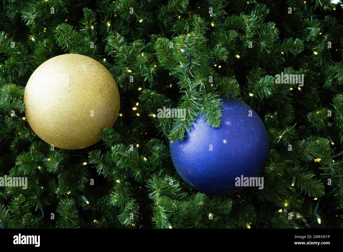 Fake christmas tree indoor hi-res stock photography and images - Alamy