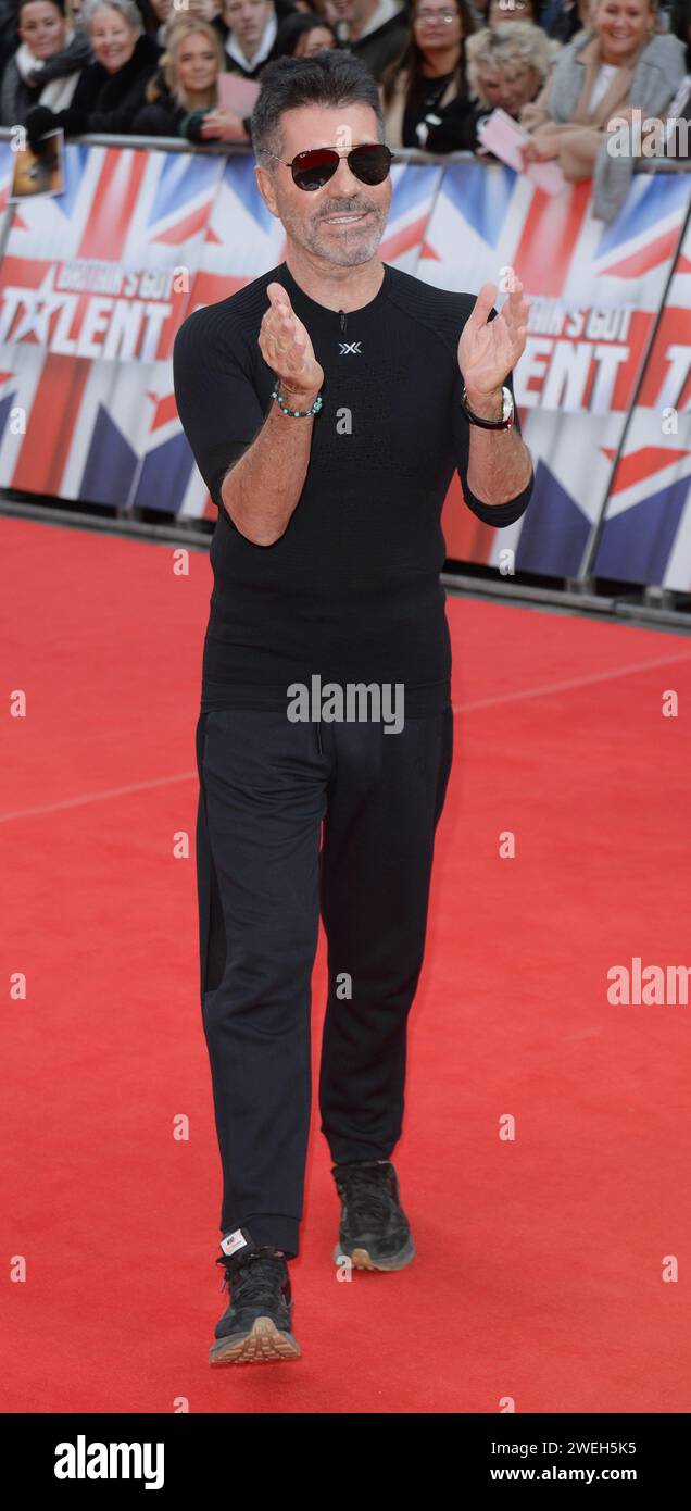 Photo Must Be Credited ©Alpha Press 078237 25/01/2024 Simon Cowell at