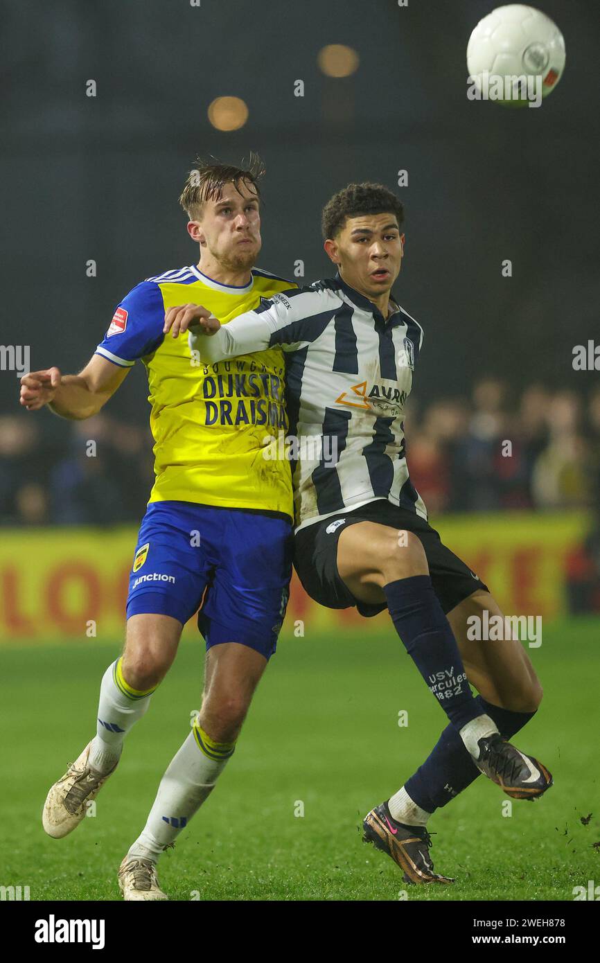 Utrecht, Netherlands. 25th Jan, 2024. UTRECHT, NETHERLANDS JANUARY 25 Marco Tol of SC Cambuur Utrecht, Netherlands. 25th Jan, 2024. UTRECHT, NETHERLANDS JANUARY 25 Marco Tol of SC Cambuur