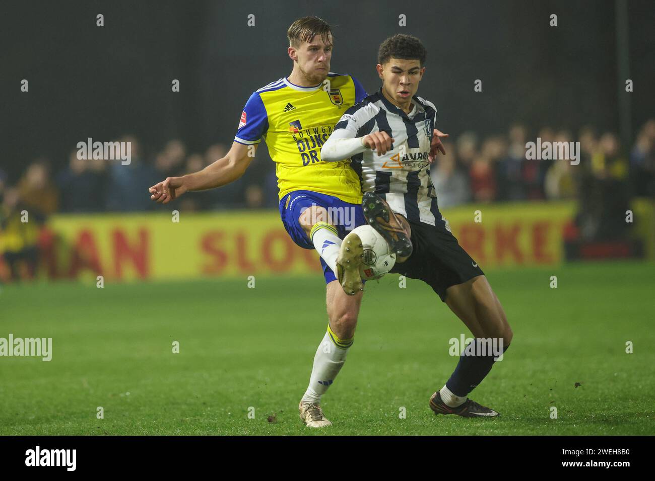 Utrecht, Netherlands. 25th Jan, 2024. UTRECHT, NETHERLANDS JANUARY 25 Marco Tol of SC Cambuur Utrecht, Netherlands. 25th Jan, 2024. UTRECHT, NETHERLANDS JANUARY 25 Marco Tol of SC Cambuur