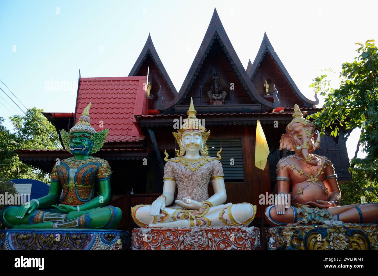 Sam W Rattan Wat rattananetaram hi-res stock photography and images - Alamy