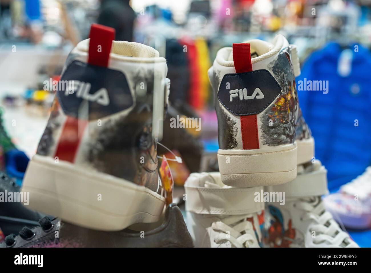 Fila shoes hi-res stock photography and images - Alamy