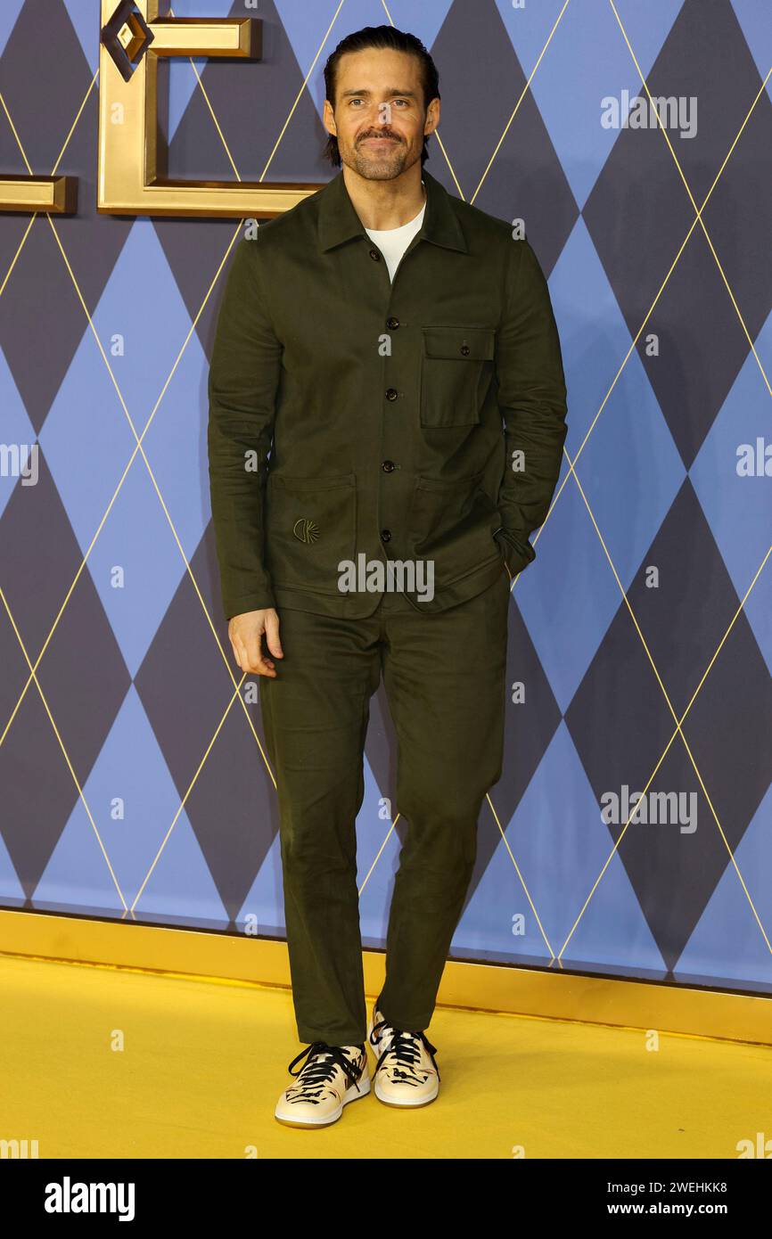 Spencer Matthews attends the Argylle World Premiere at Odeon Luxe in