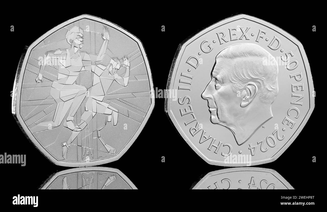 2024 50p coin to wish good luck to Team GB during the Commonwealth