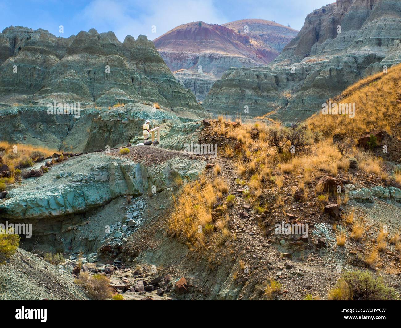 Island In Time Trail, John Day Fossil Beds, Oregon Stock Photo Alamy