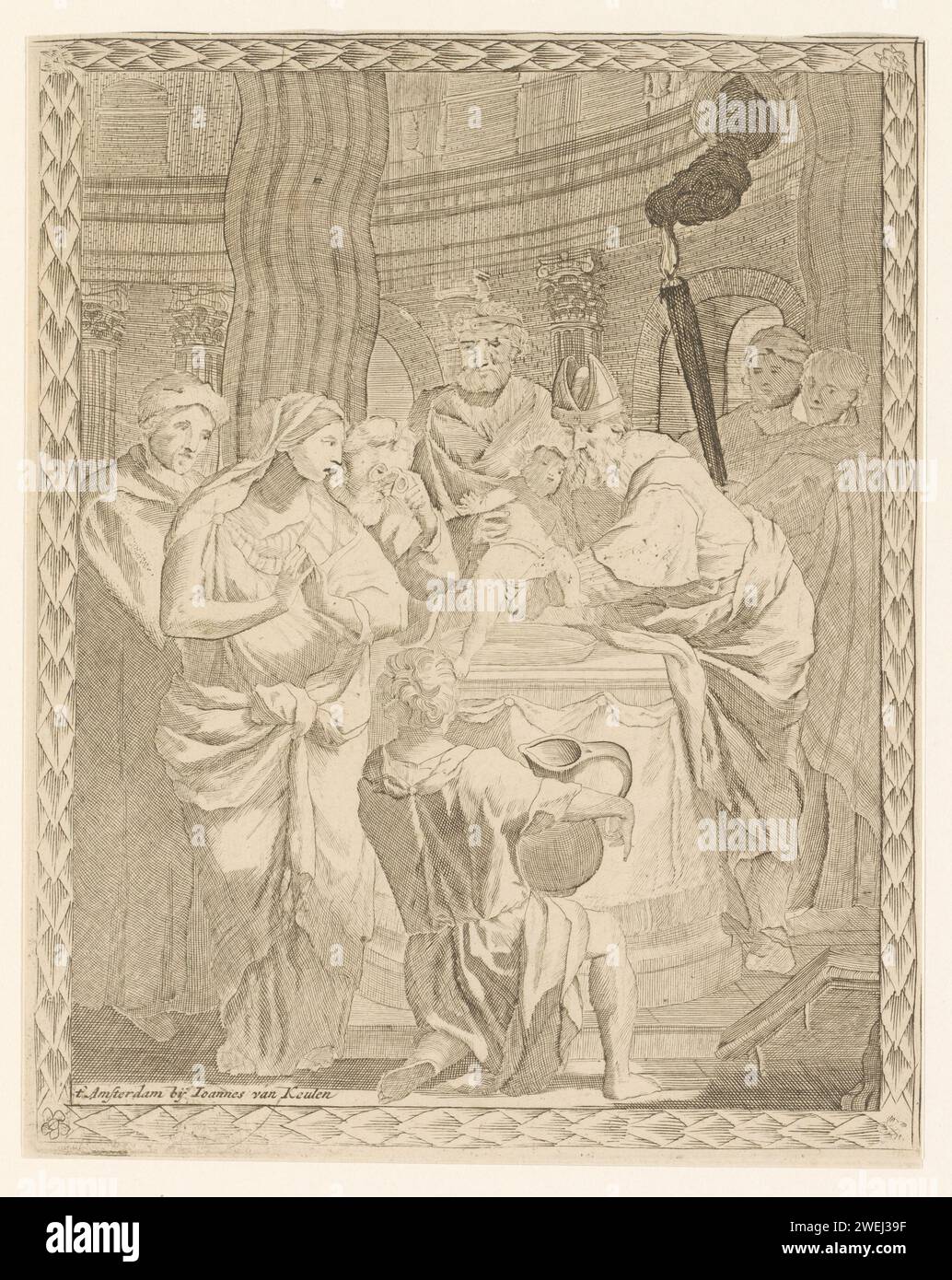 Circumcision of Christ, Anonymous, 1663 1755 print paper etching