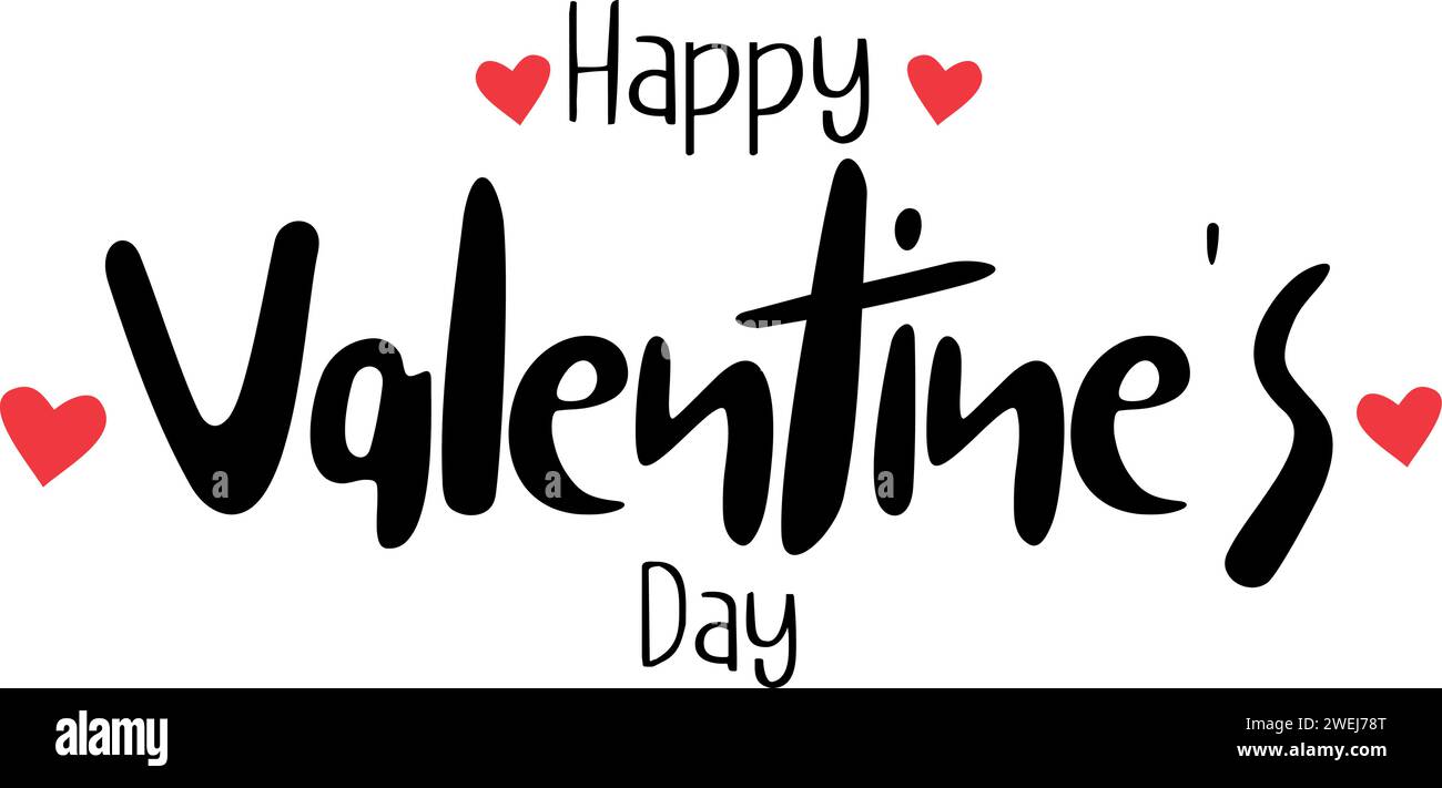 Valentines day, banner vectorial art Stock Vector Image & Art - Alamy