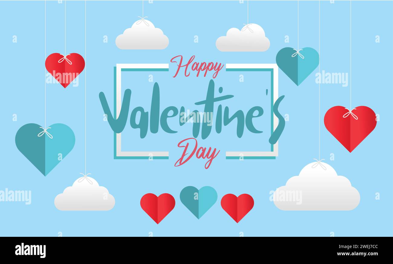 Valentines day sale lettering hi-res stock photography and images - Alamy