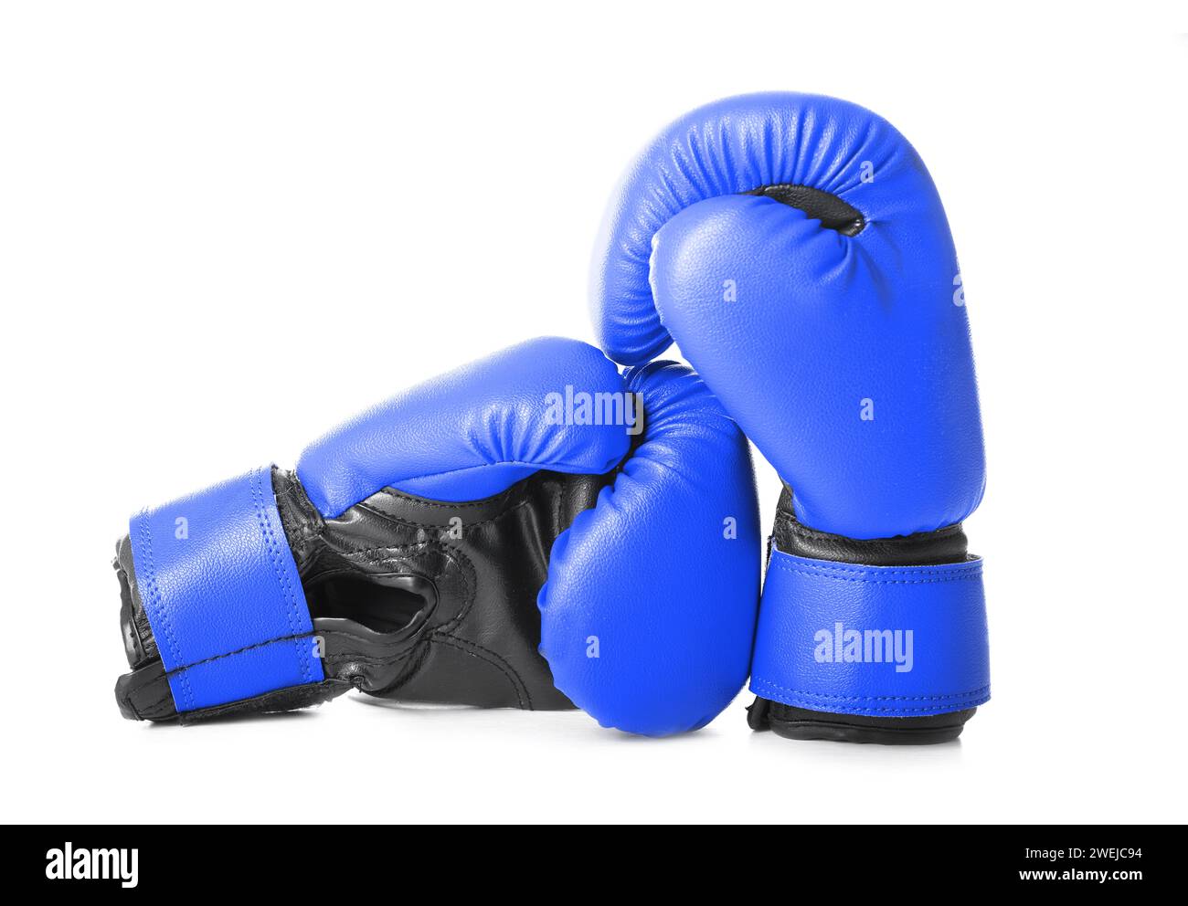 Red and blue boxing gloves Cut Out Stock Images & Pictures - Alamy