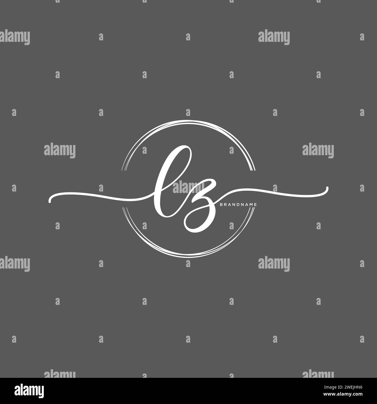 Lz initial Stock Vector Images - Alamy