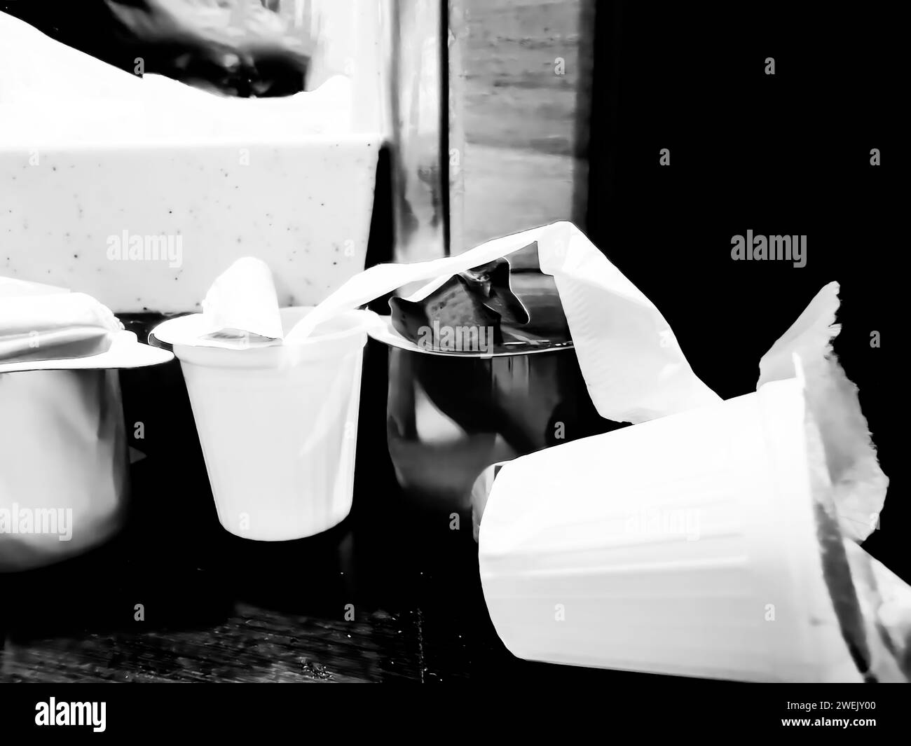 Just Dough It 7.5'' Spilled Disposable Cup Of Coffee Replica Prop - Imported Products From USA