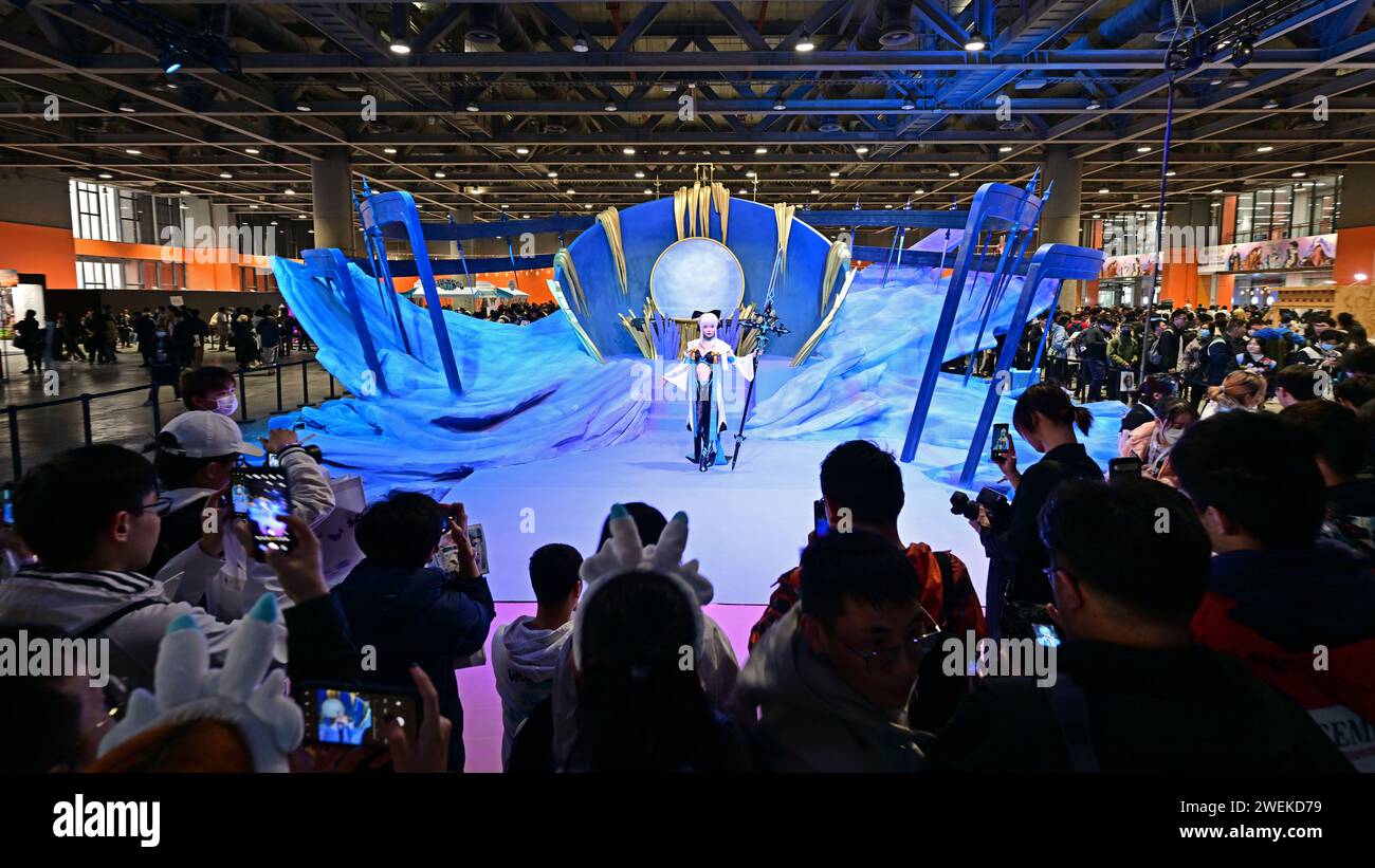 GUANGZHOU, CHINA JANUARY 26, 2024 A view of the FGO FES 2024