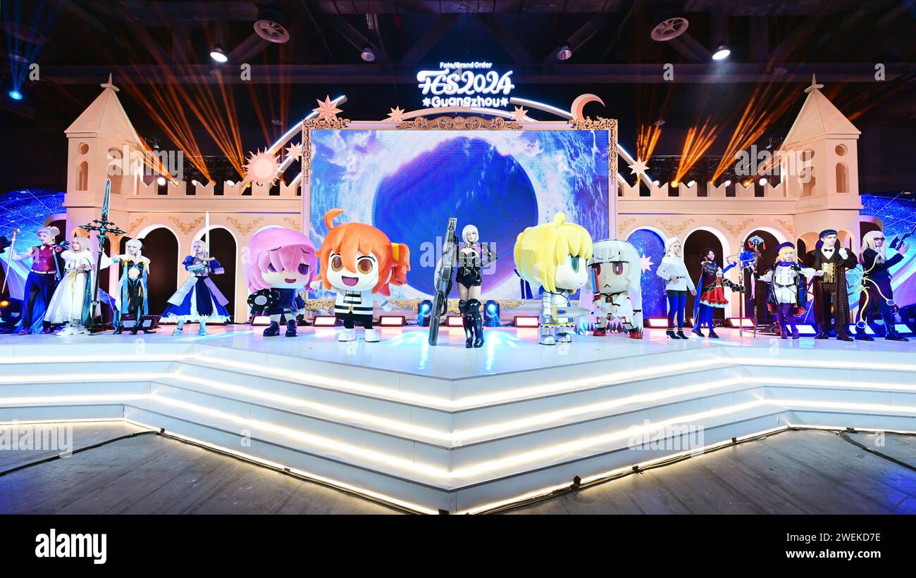 GUANGZHOU, CHINA JANUARY 26, 2024 A view of the FGO FES 2024