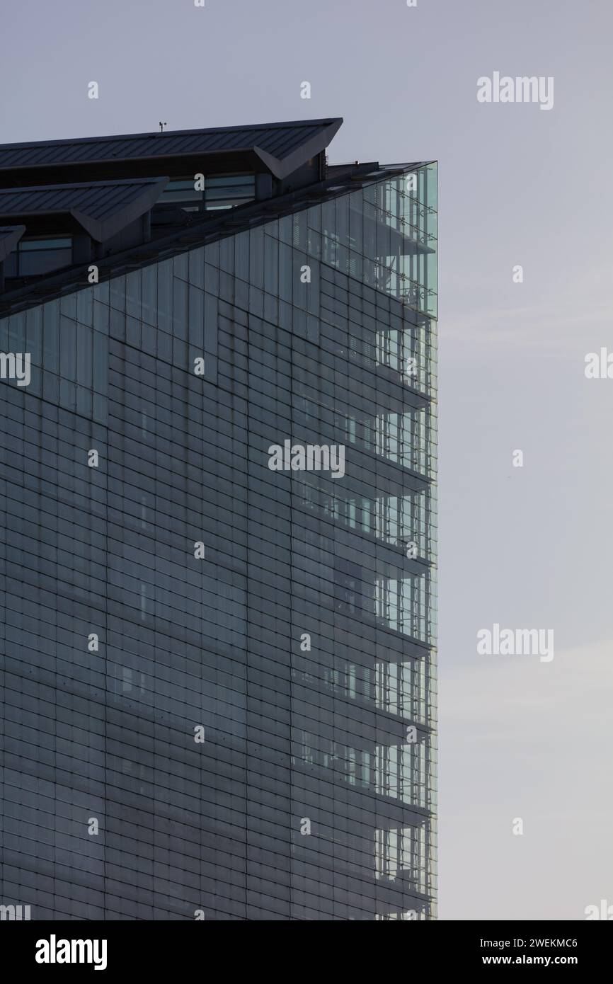 Manchester Metal Building Zoomed close up of No. 1 Deansgate in Manchester, UK. The tallest steel ...