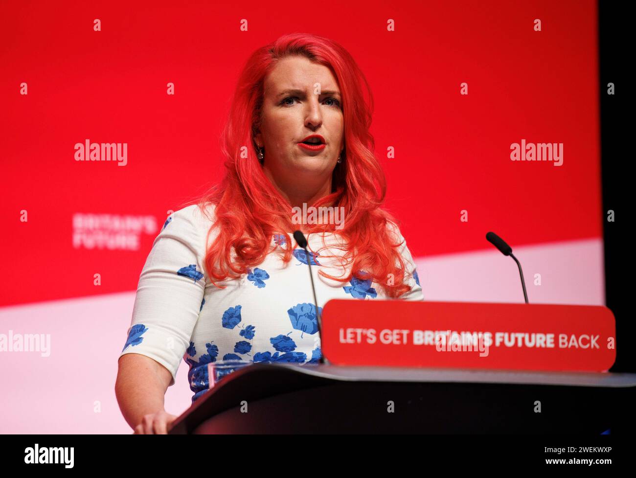 Louise Haigh Shadow Secretary Of State For Transport Speaks At The louise-haigh-shadow-secretary-of-state-for-transport-speaks-at-the