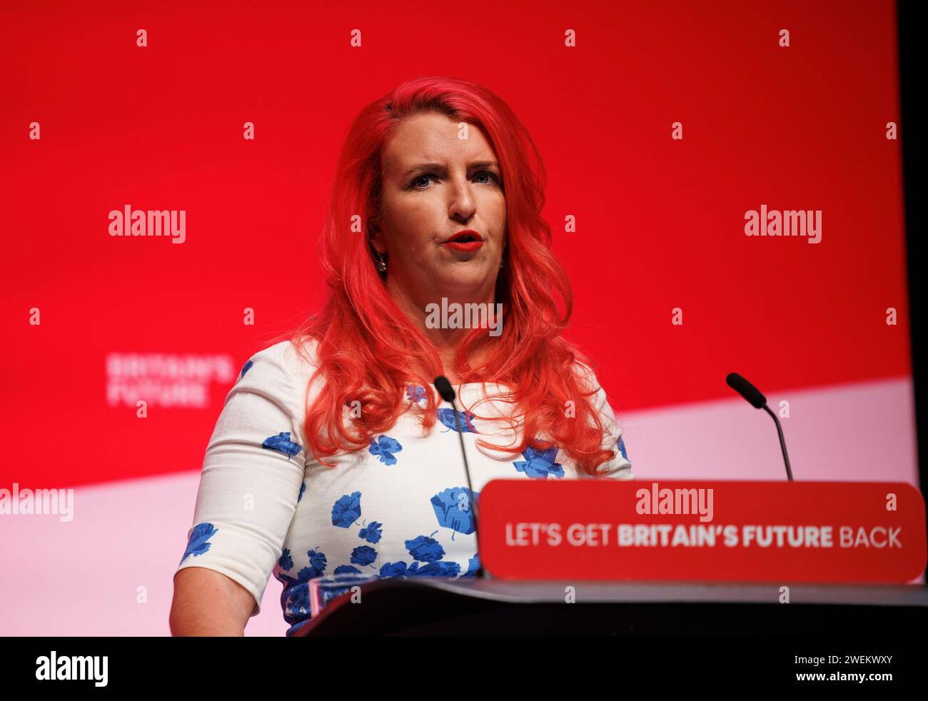 Louise Haigh Shadow Secretary Of State For Transport Speaks At The louise-haigh-shadow-secretary-of-state-for-transport-speaks-at-the