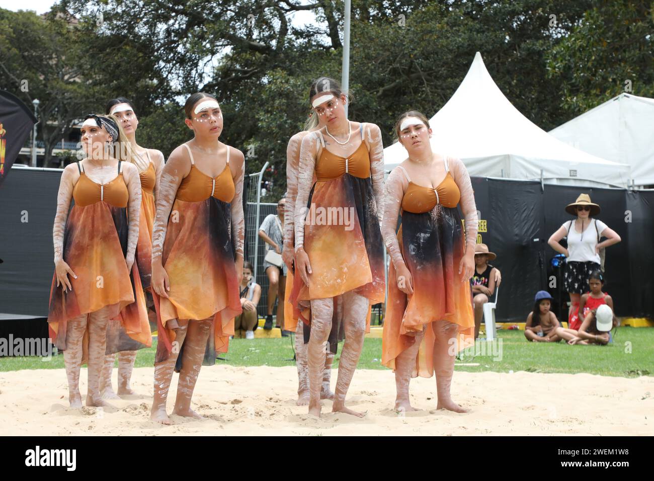 Sydney, Australia. 26th January 2024. Yabun Festival 2024 at Victoria