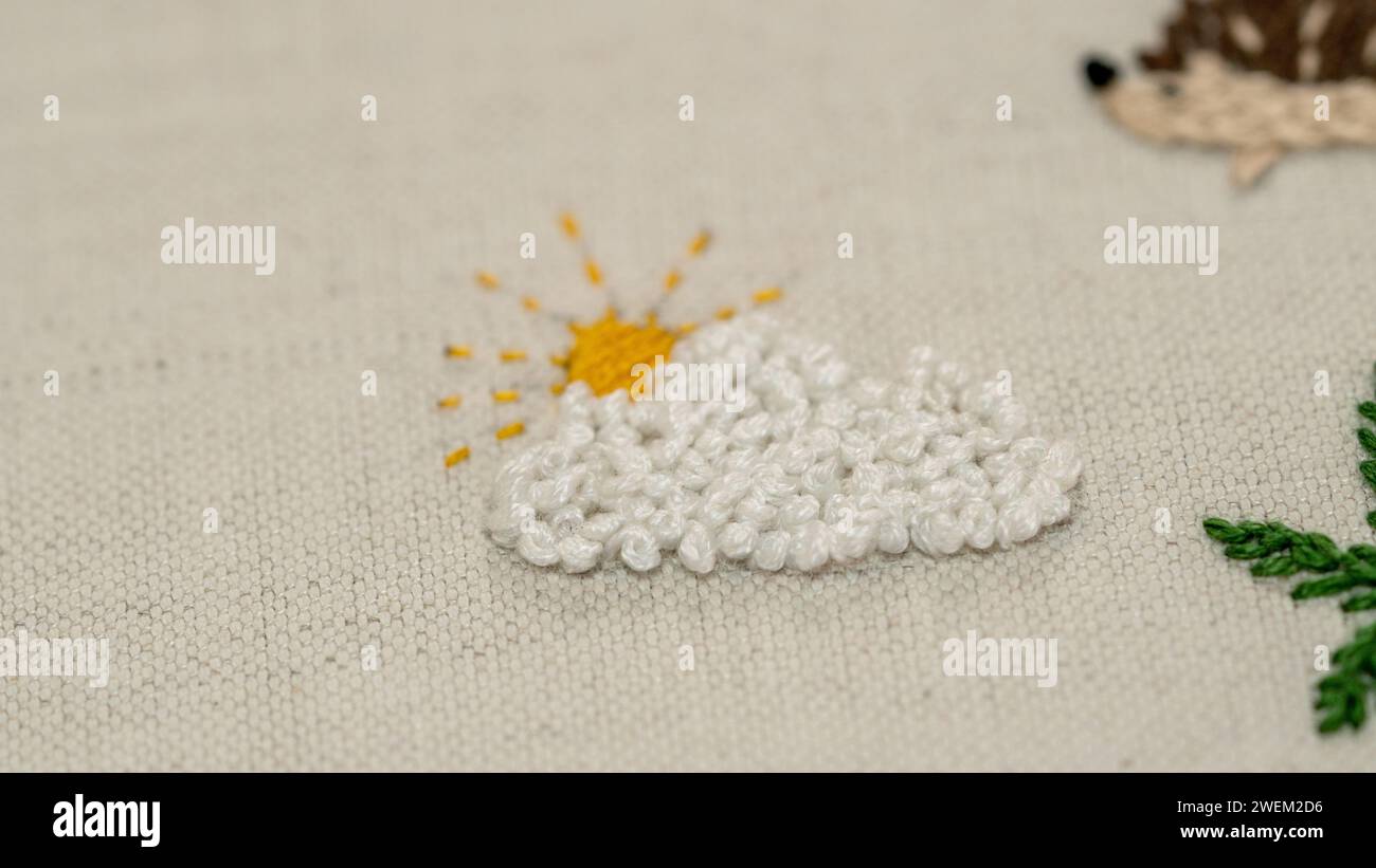 Tiny textile masterpiece hi-res stock photography and images - Alamy