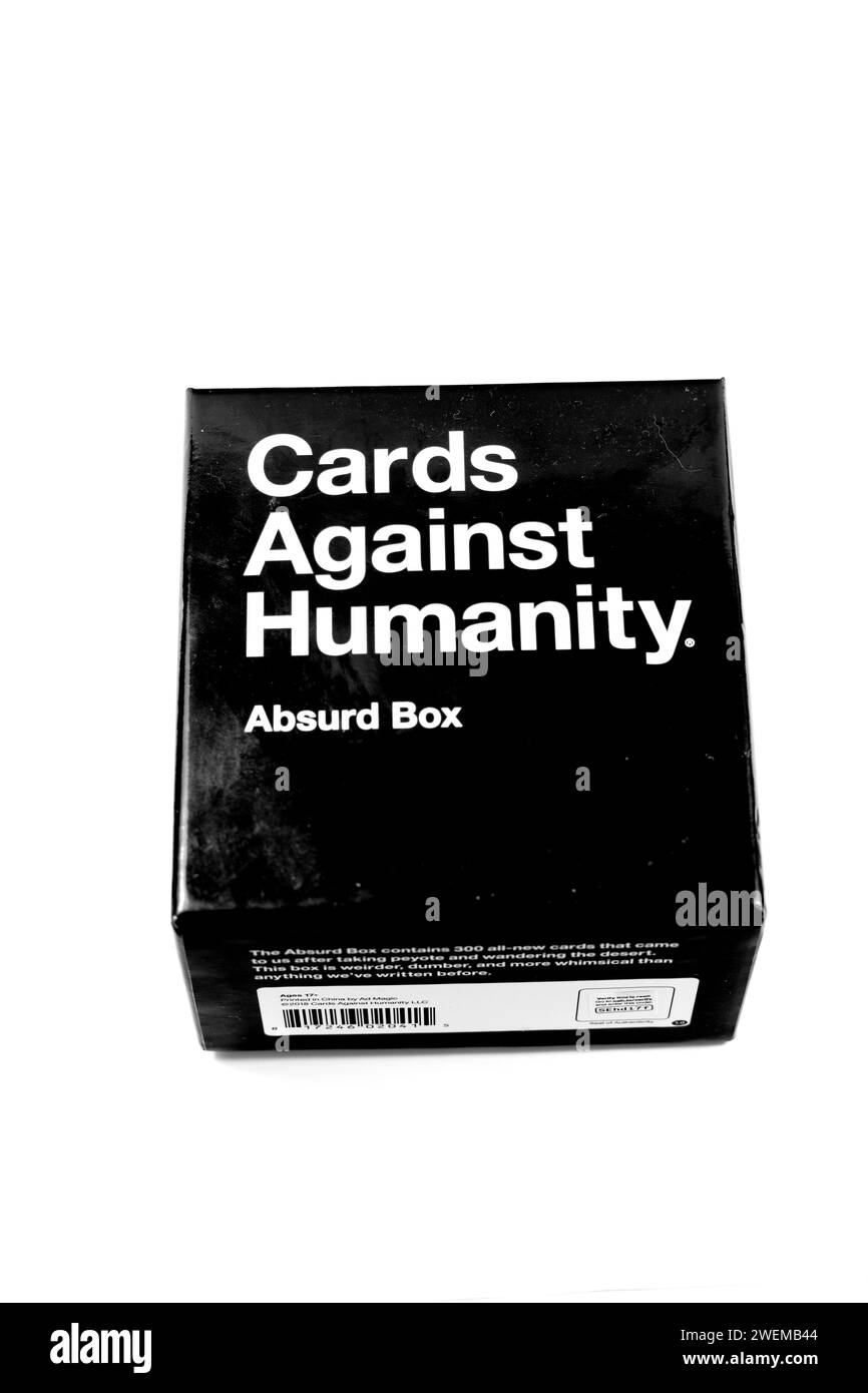 Cards Against Humanity. Stock Photo