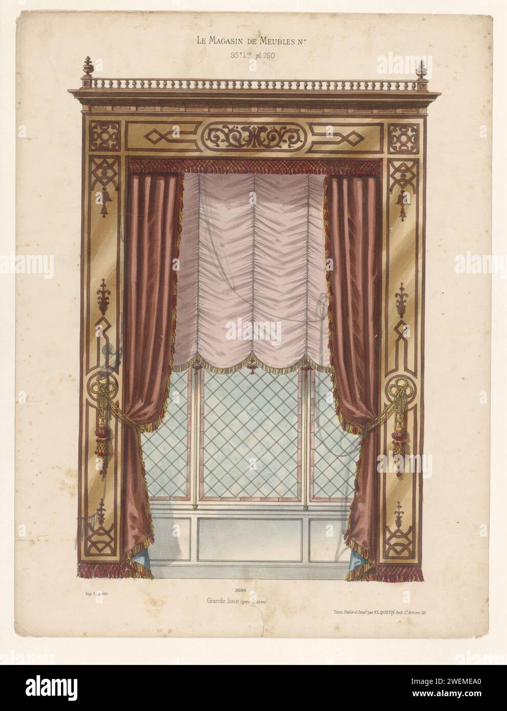 Draped Windows 95th livraison hi-res stock photography and images - Alamy