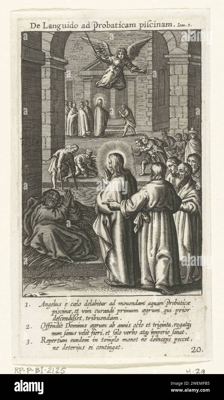 Christ healing the lame man hi-res stock photography and images - Alamy