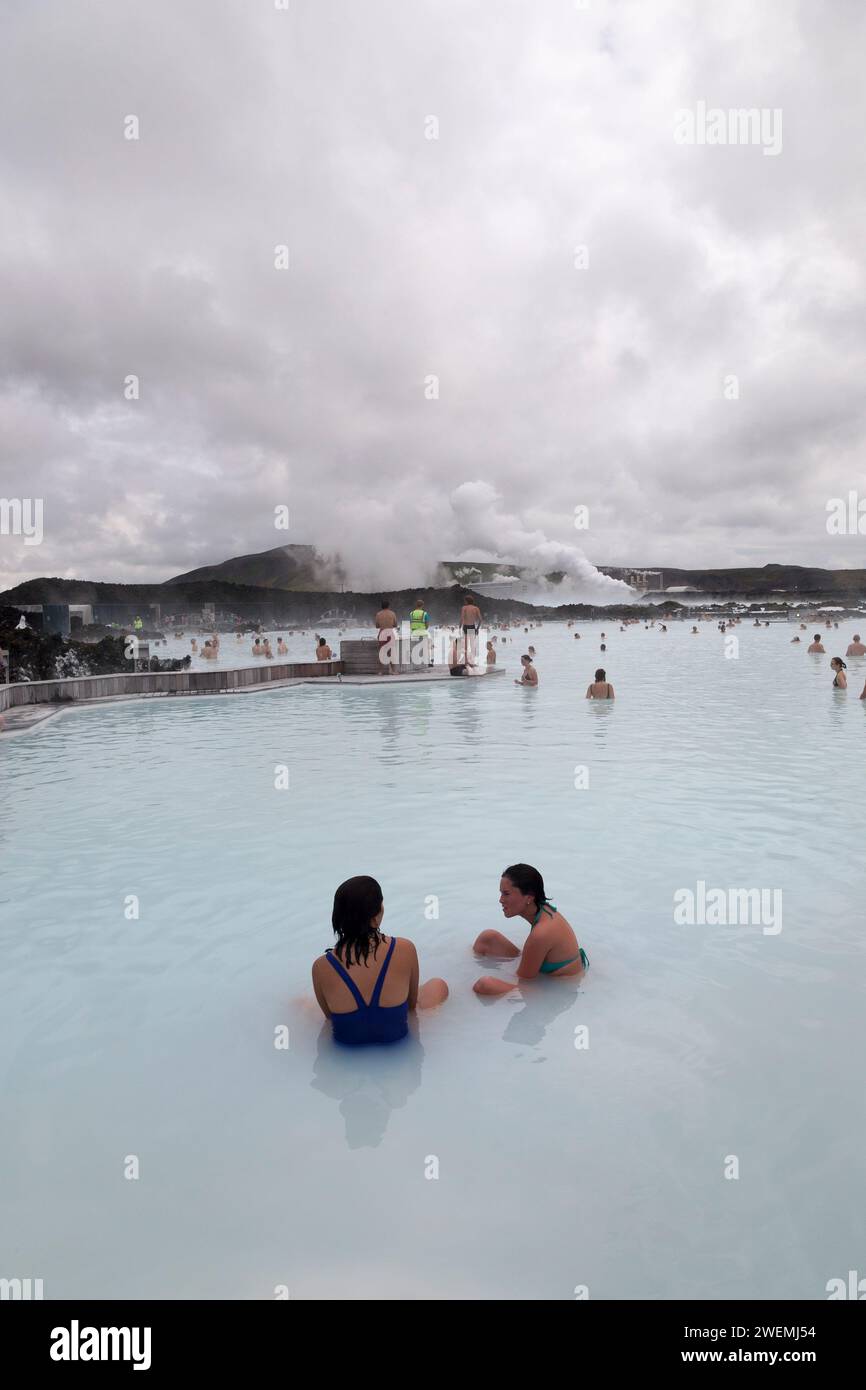 Hot spring water blue lagoon hi-res stock photography and images - Alamy