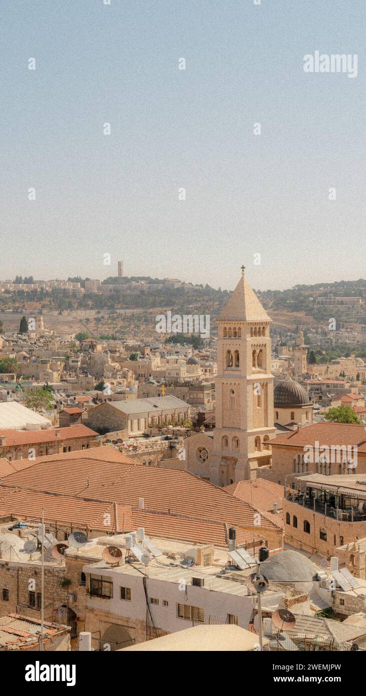 Jerusalem cityscape Stock Photo