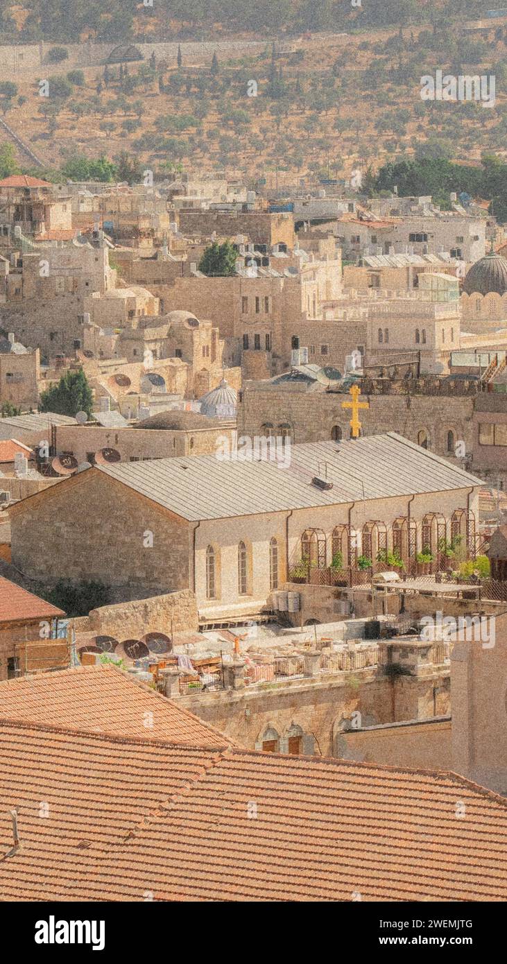 Jerusalem cityscape hi-res stock photography and images - Alamy