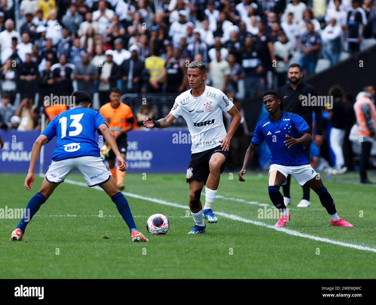 SP SAO PAULO 01/25/2024 COPA SAO PAULO 2024, CORINTHIANS (via AP Stock Photo Alamy