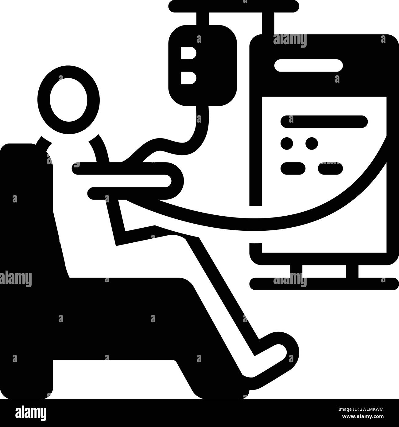 Kidney logo Black and White Stock Photos & Images Alamy