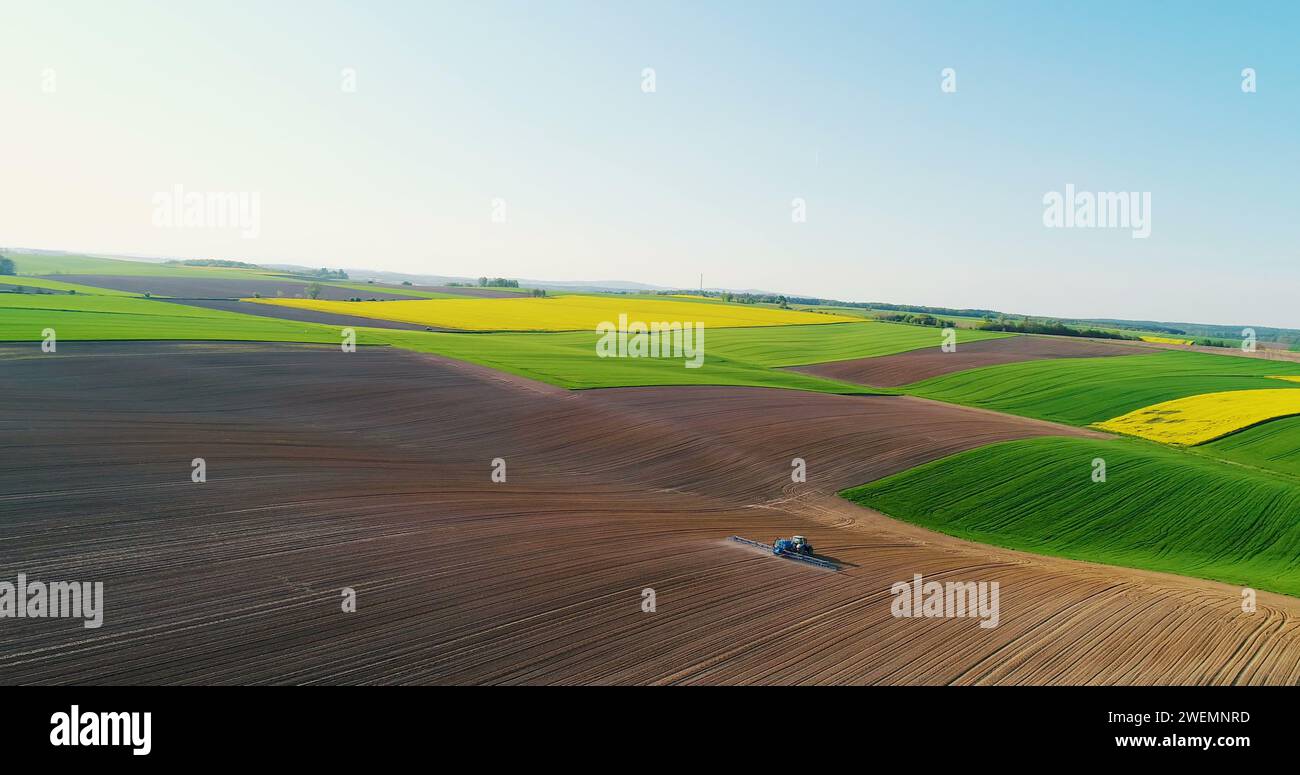 Corn field aerial weed hi-res stock photography and images - Alamy
