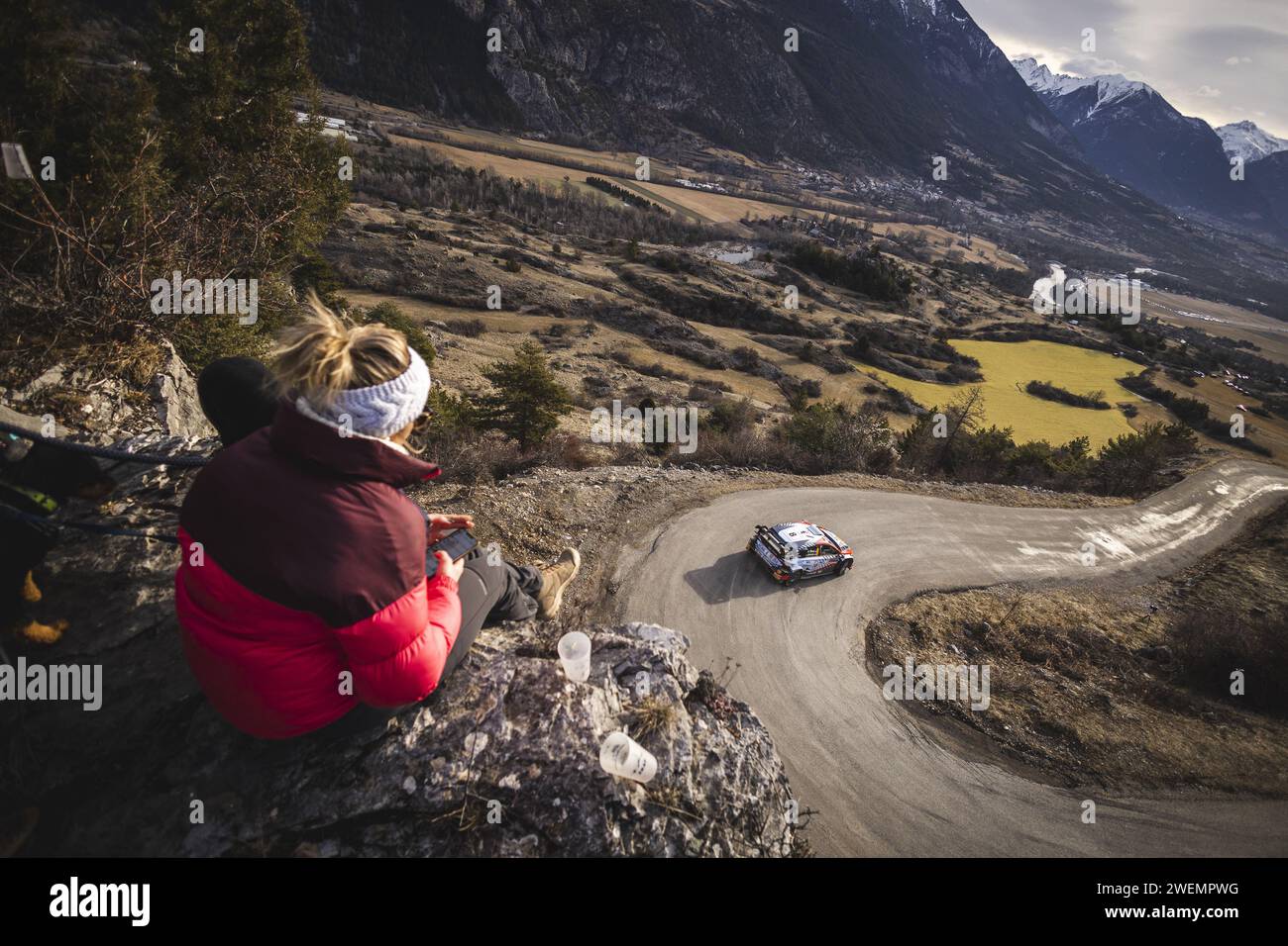 Photo Dédicacée Ott Tanak - WRC Hyundai Rallye Monte Carlo 2025
