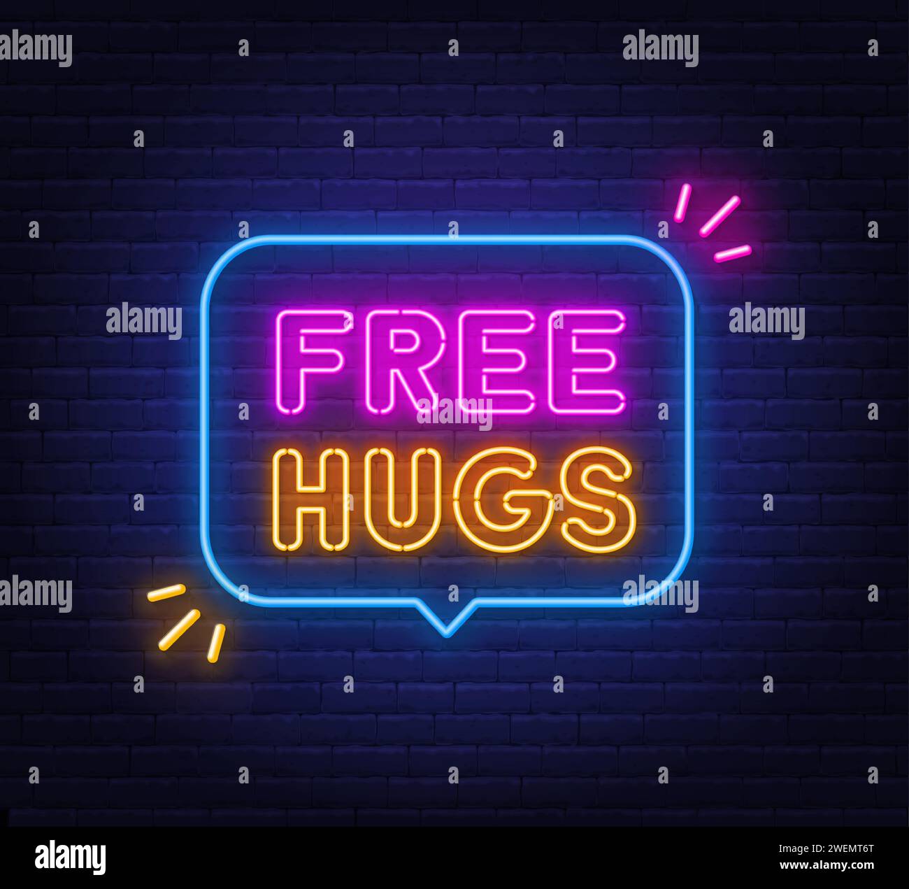 Free hugs sign hi-res stock photography and images - Alamy