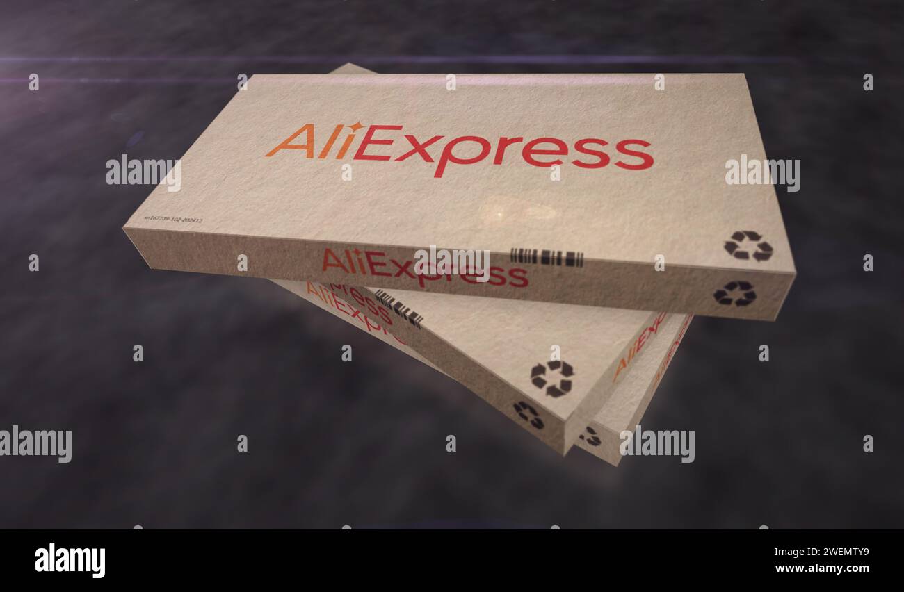 Aliexpress distribution hi-res stock photography and images - Alamy
