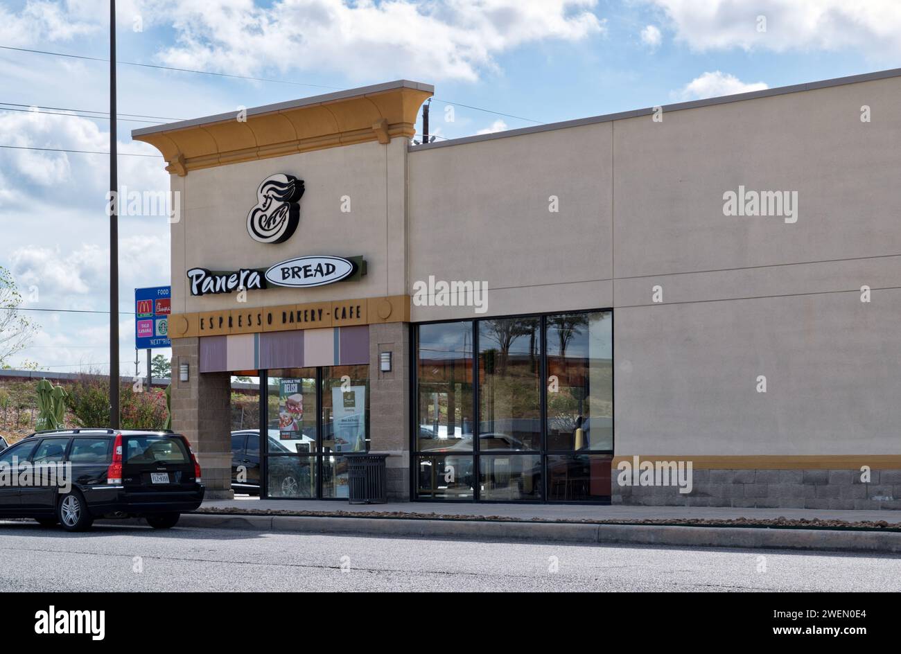 Houston, Texas USA 09242023 Panera Bread business storefront