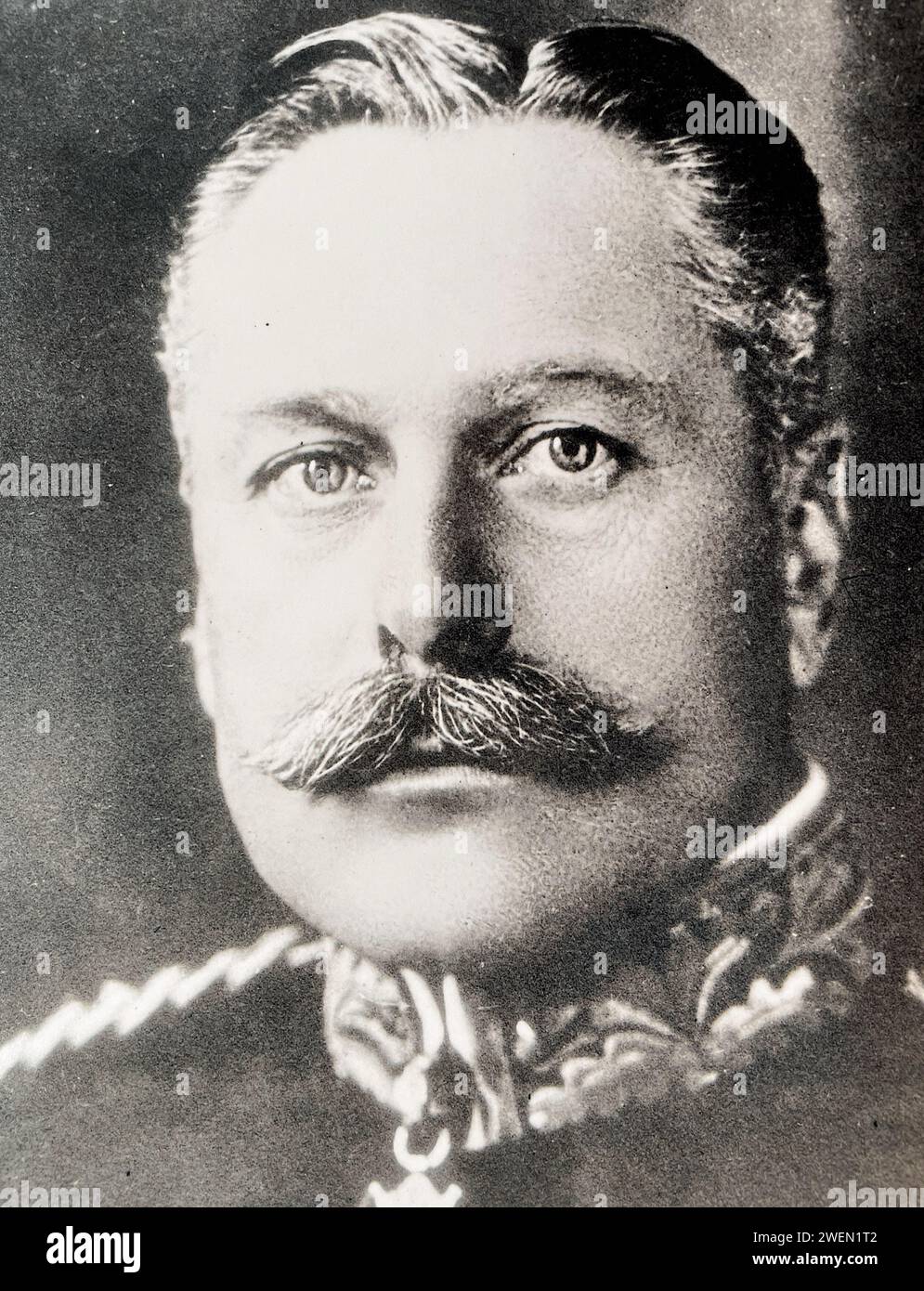 DOUGLAS HAIG, Ist vEarl Haig (1861-1928) Senior British Army officer about 1917. Stock Photo