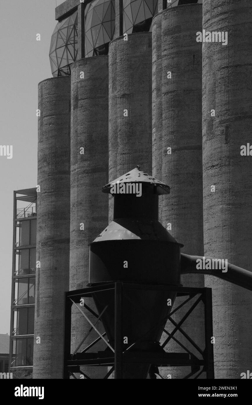 Machinery on Factory Stock Photo